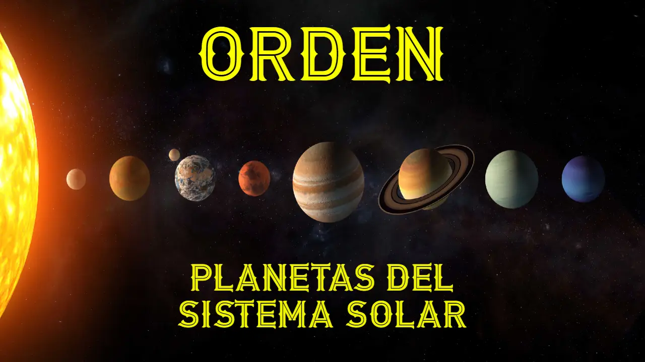 Orden planetas del sistema solar