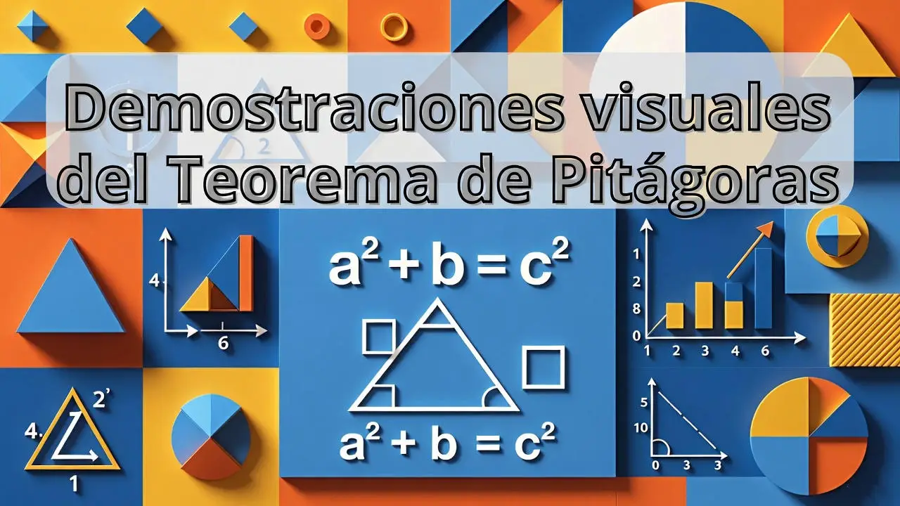 Demostraciones visuales del Teorema de Pitágoras