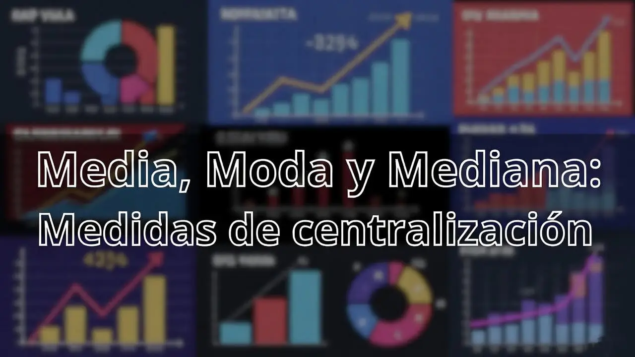 Media, Moda y Mediana: Medidas de centralización