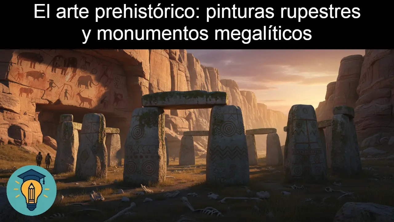 El arte prehistórico: pinturas rupestres y monumentos megalíticos