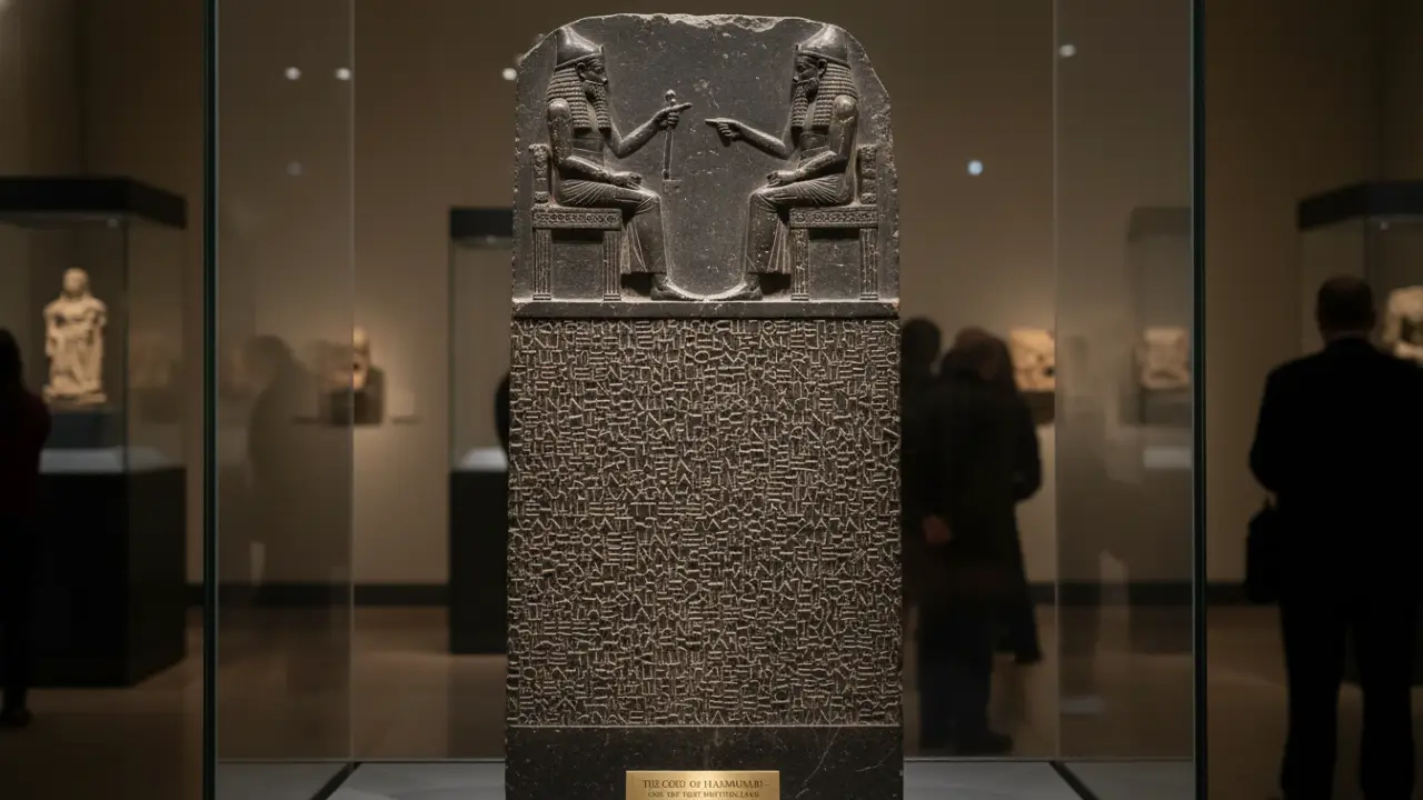 El código de Hammurabi: una de las primeras leyes escritas