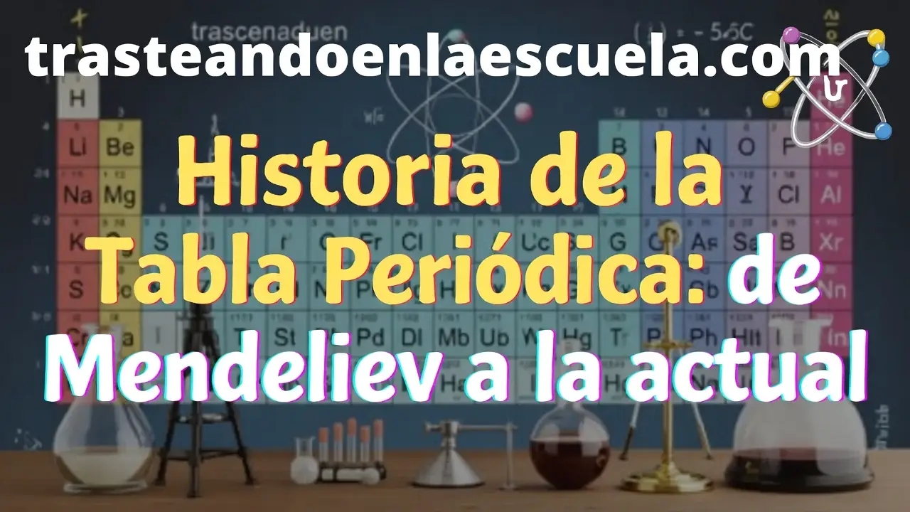 Historia de la Tabla Periódica: de Mendeleiev a la actual