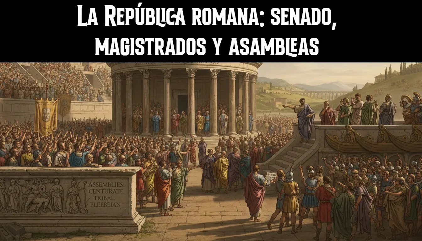 La República romana: senado, magistrados y asambleas