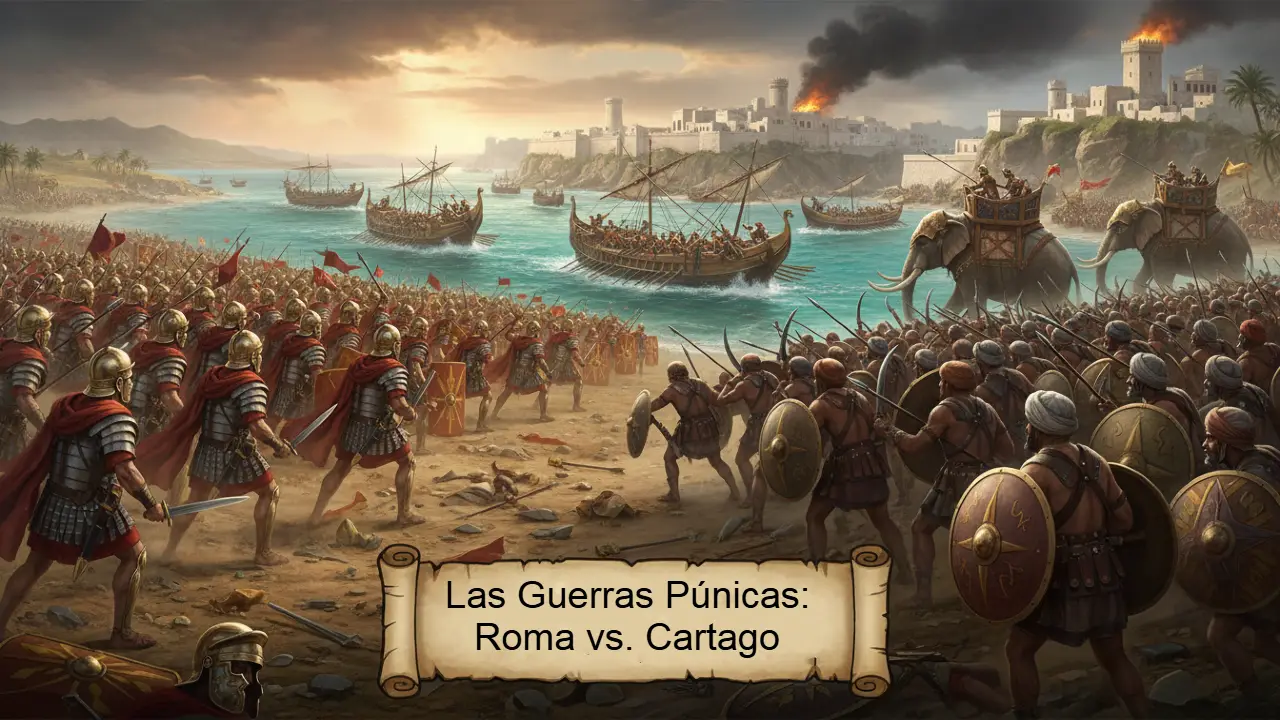 Las Guerras Púnicas Roma vs. Cartago