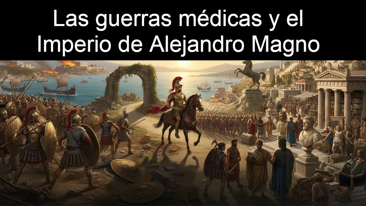 Las guerras médicas y el Imperio de Alejandro Magno