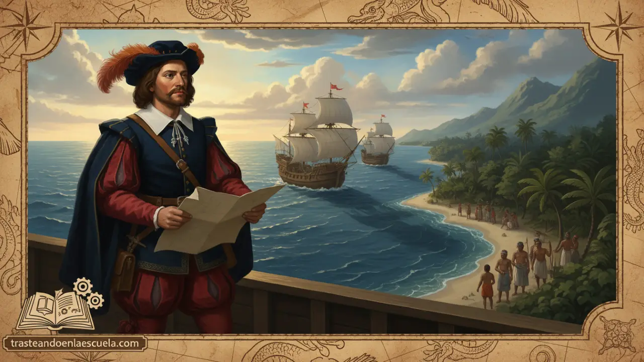 Cristóbal Colón: biografía completa y sus viajes a América