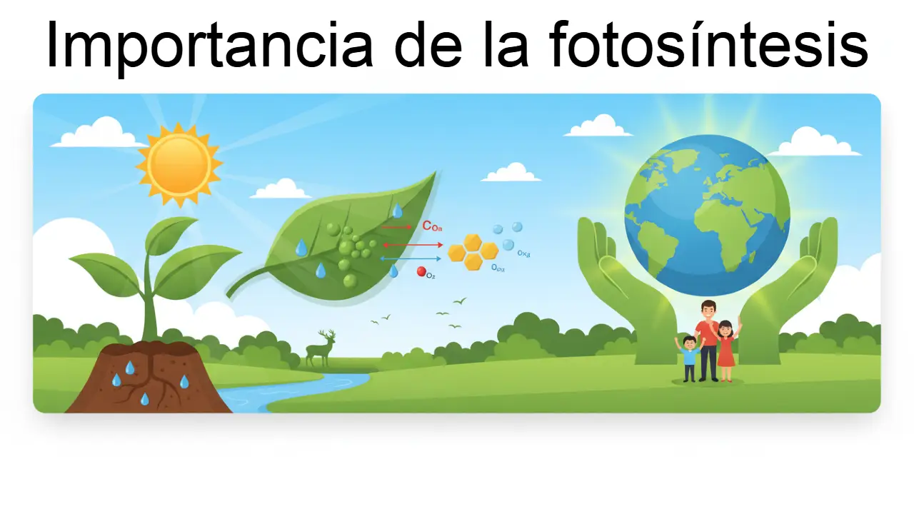 Importancia de la fotosíntesis