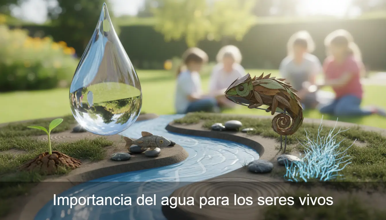 Importancia del agua para los seres vivos