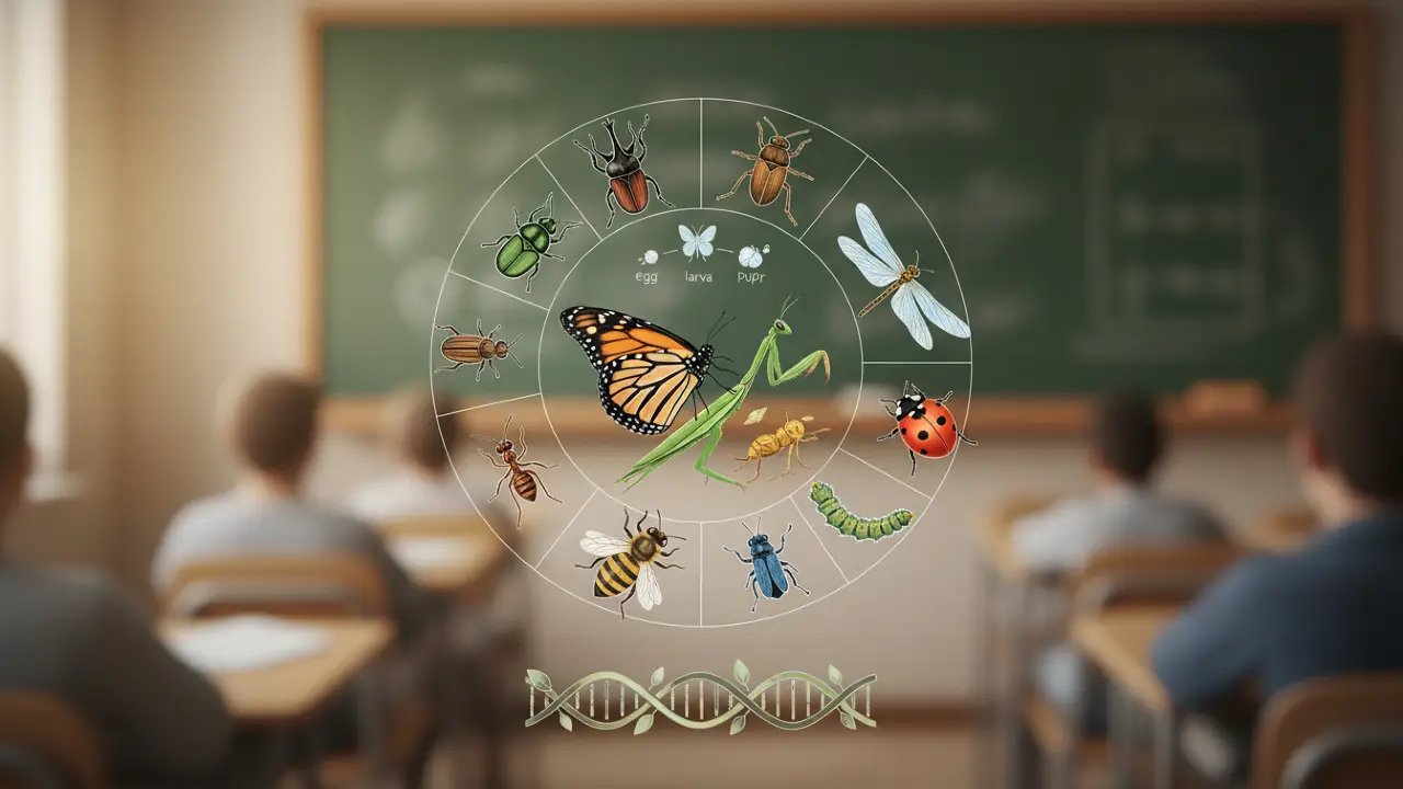 Insectos: características, metamorfosis y clasificación