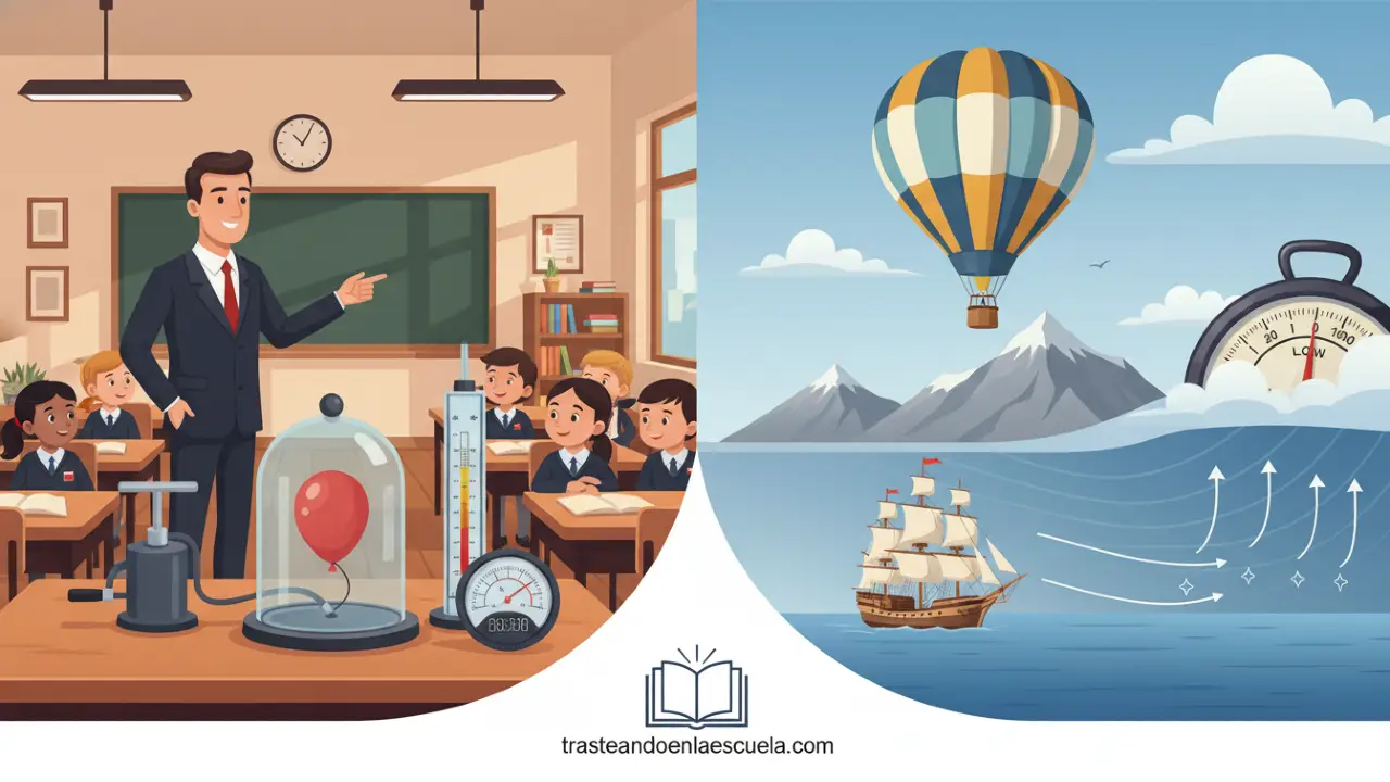 La presión atmosférica y su medida