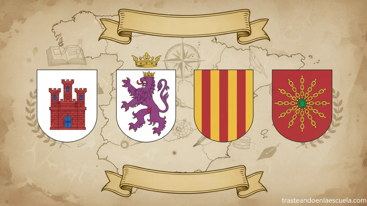 Los reinos cristianos: Castilla, León, Aragón y Navarra