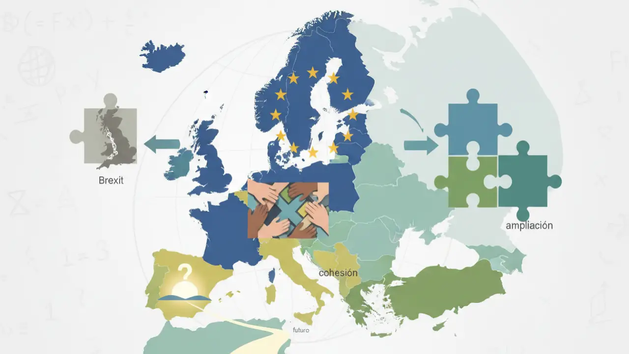 Los retos de la UE: ampliación, Brexit, cohesión y futuro