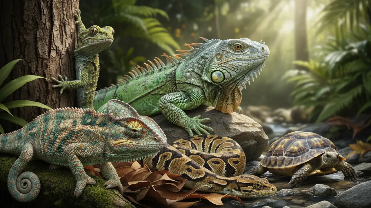 Reptiles: características, adaptaciones y ejemplos