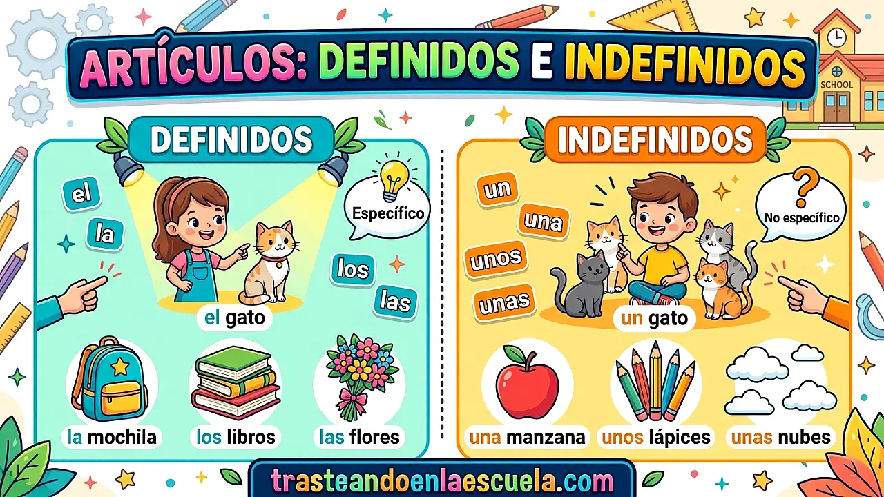 Artículos: determinados e indeterminados