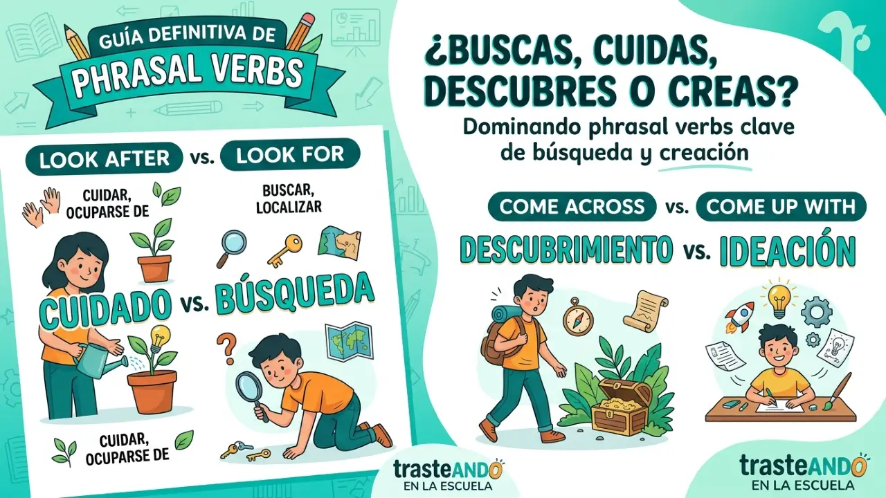 Come across vs Come up with: Descubrir, encontrar e idear