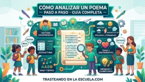 Cómo analizar un poema paso a paso - Guía completa
