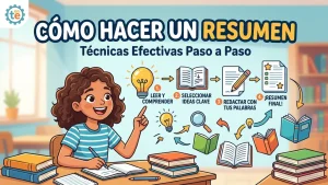 Cómo hacer un resumen: técnicas efectivas paso a paso