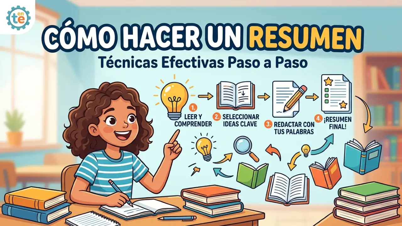Cómo hacer un resumen: técnicas efectivas paso a paso