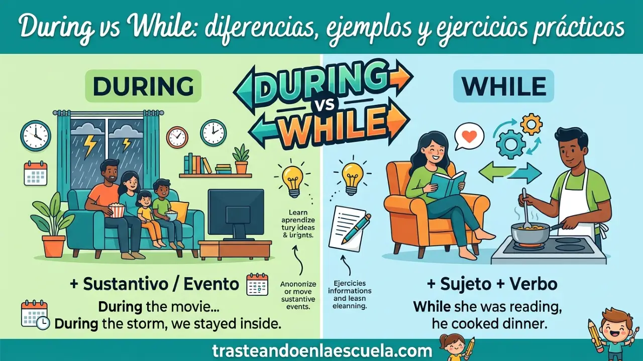 During vs While: diferencias, ejemplos y ejercicios prácticos