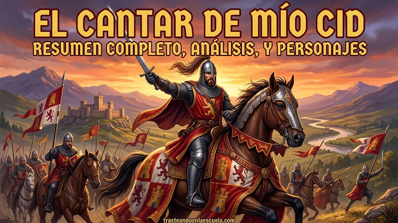 El Cantar de Mio Cid: resumen completo, análisis y personajes