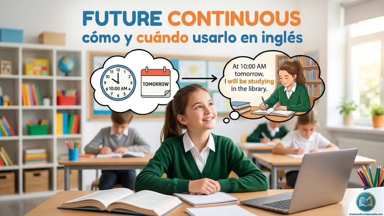 Future Continuous: cómo y cuándo usarlo en inglés