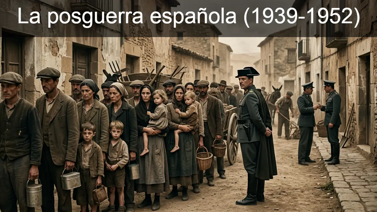 La posguerra española (1939-1952)