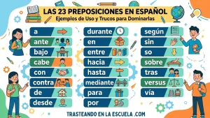 Las 23 preposiciones en español: ejemplos de uso y trucos para dominarlas