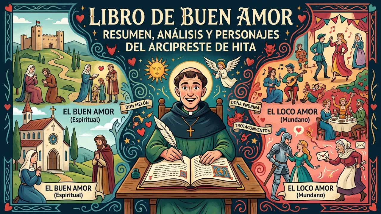 Libro de Buen Amor: resumen, análisis y personajes del Arcipreste de Hita