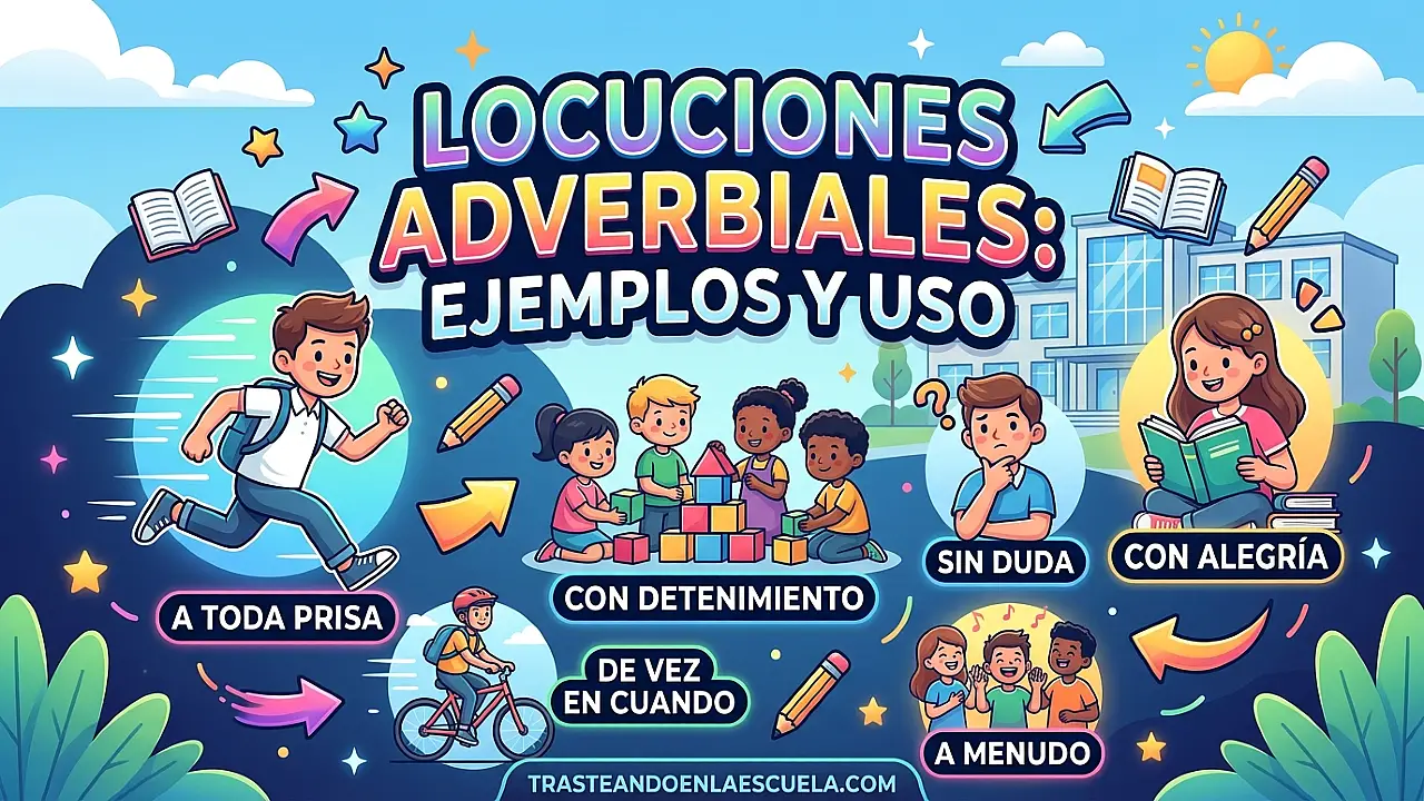 Locuciones adverbiales: ejemplos y uso