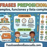 Locuciones preposicionales: ejemplos, funciones y lista completa