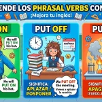 Phrasal Verbs con PUT: put on, put off y put out