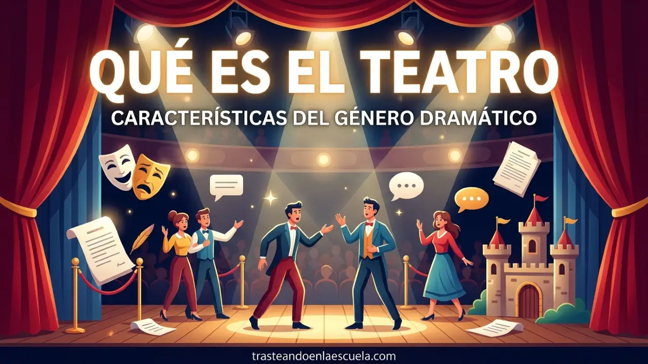 Qué es el teatro: características del género dramático
