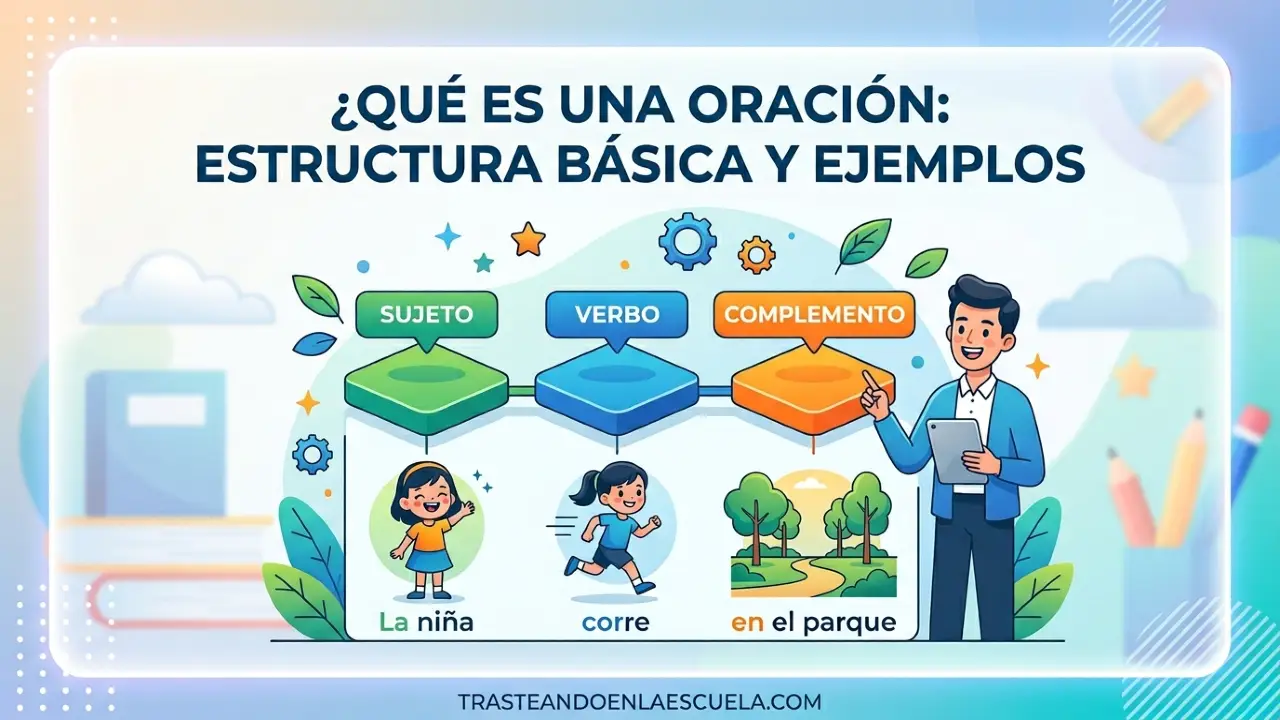 Qué es una oración: estructura básica y ejemplos