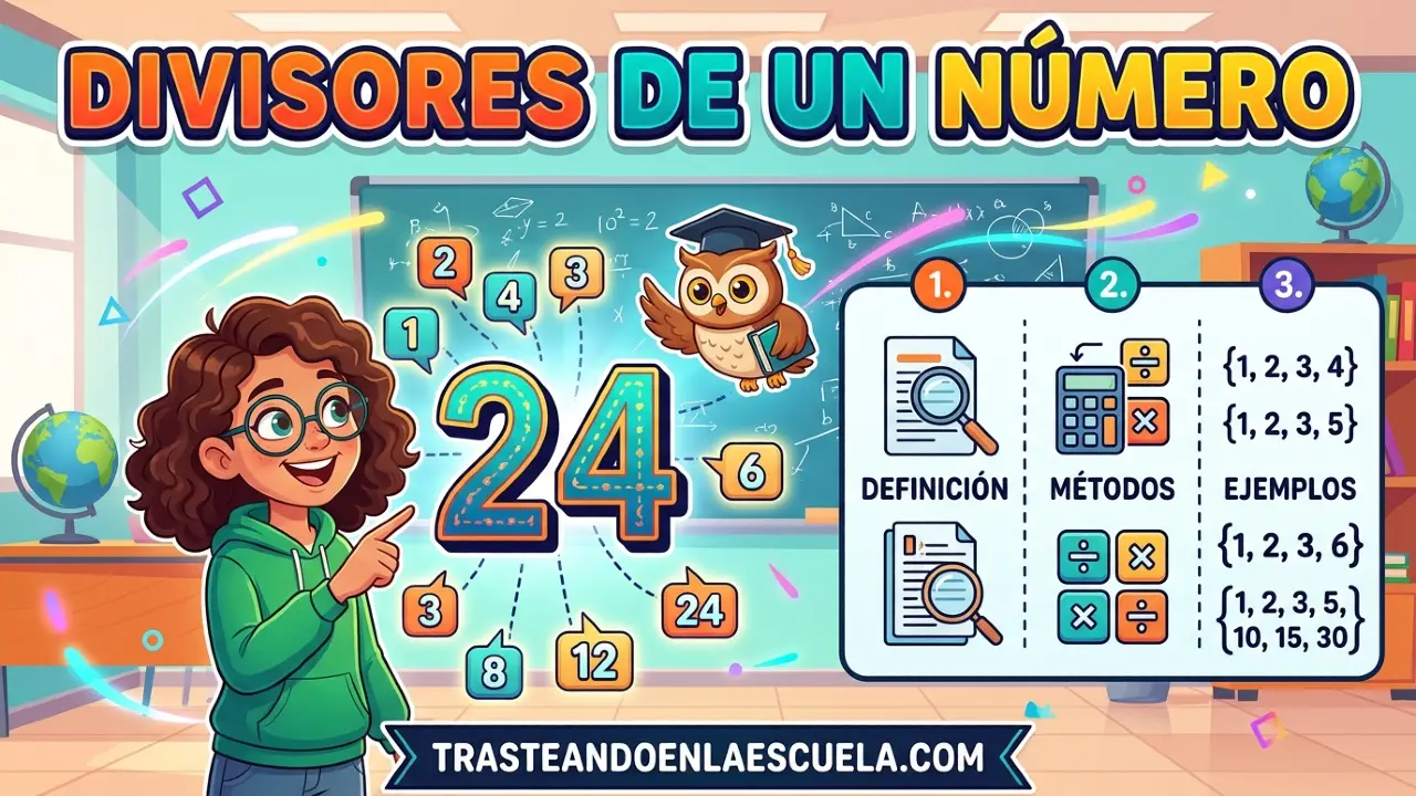 Qué son los divisores de un número: definición, cómo hallarlos y ejemplos