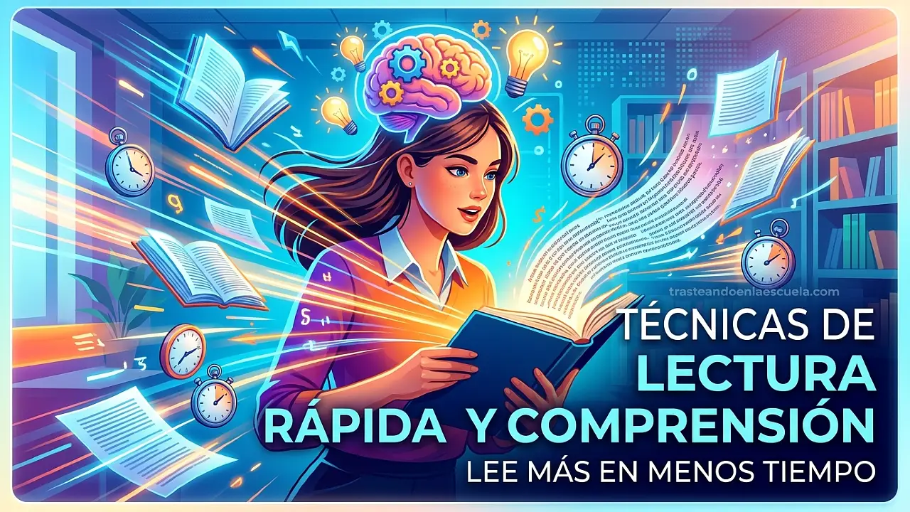 Técnicas de lectura rápida y comprensión: lee más en menos tiempo