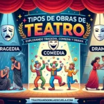 Tipos de obras teatrales: tragedia, comedia y drama