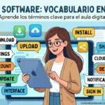 Apps and software: vocabulario de aplicaciones y software en inglés