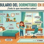 Bedroom: todo el vocabulario del dormitorio en inglés