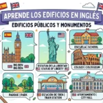 Buildings in English: edificios públicos y lugares emblemáticos