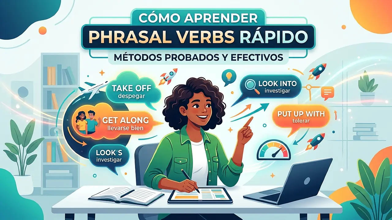 Cómo aprender phrasal verbs rápido: métodos probados y efectivos
