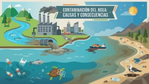 Contaminación del agua: causas, consecuencias en ríos y océanos