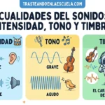 Cualidades del sonido: intensidad, tono y timbre