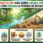 Deforestación: causas, consecuencias y cómo frenar la pérdida de bosques