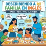Describir a mi familia en inglés: frases, adjetivos y ejemplos
