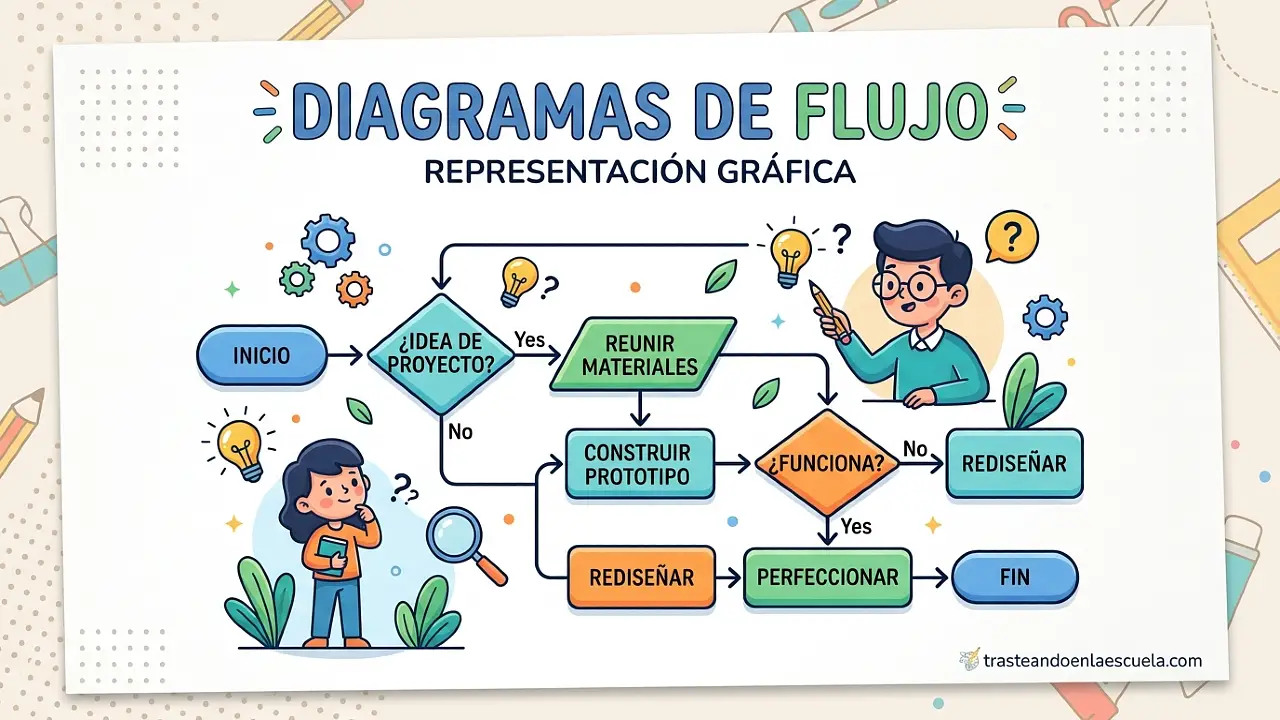 Diagramas de flujo: representación gráfica