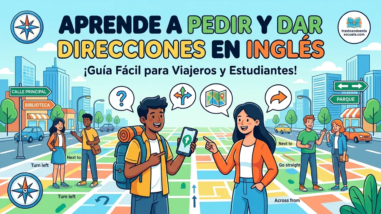 Directions in English: cómo dar y pedir direcciones en inglés