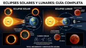 Eclipses solares y lunares: tipos, cómo ocurren y cuándo verlos
