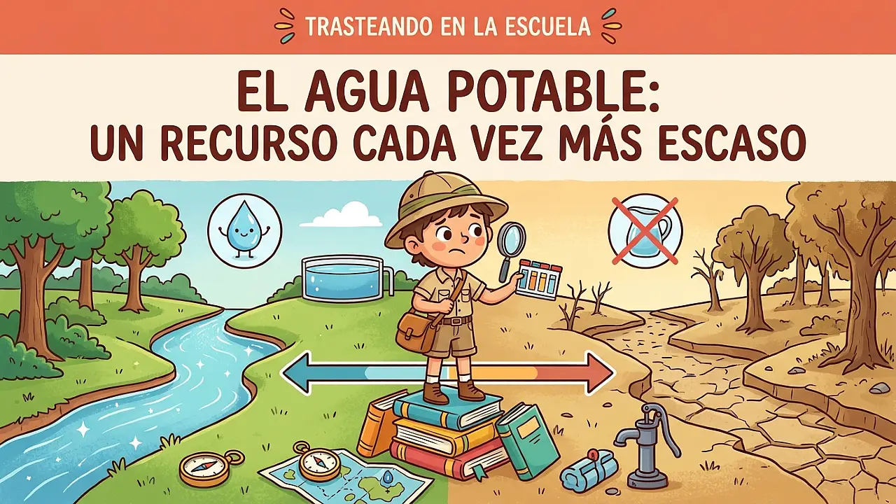 El agua potable: un recurso cada vez más escaso