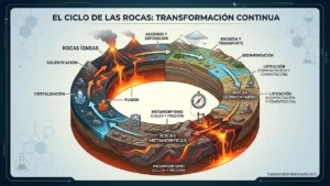 El ciclo de las rocas: transformación continua