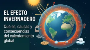 El efecto invernadero: qué es, causas y consecuencias del calentamiento global